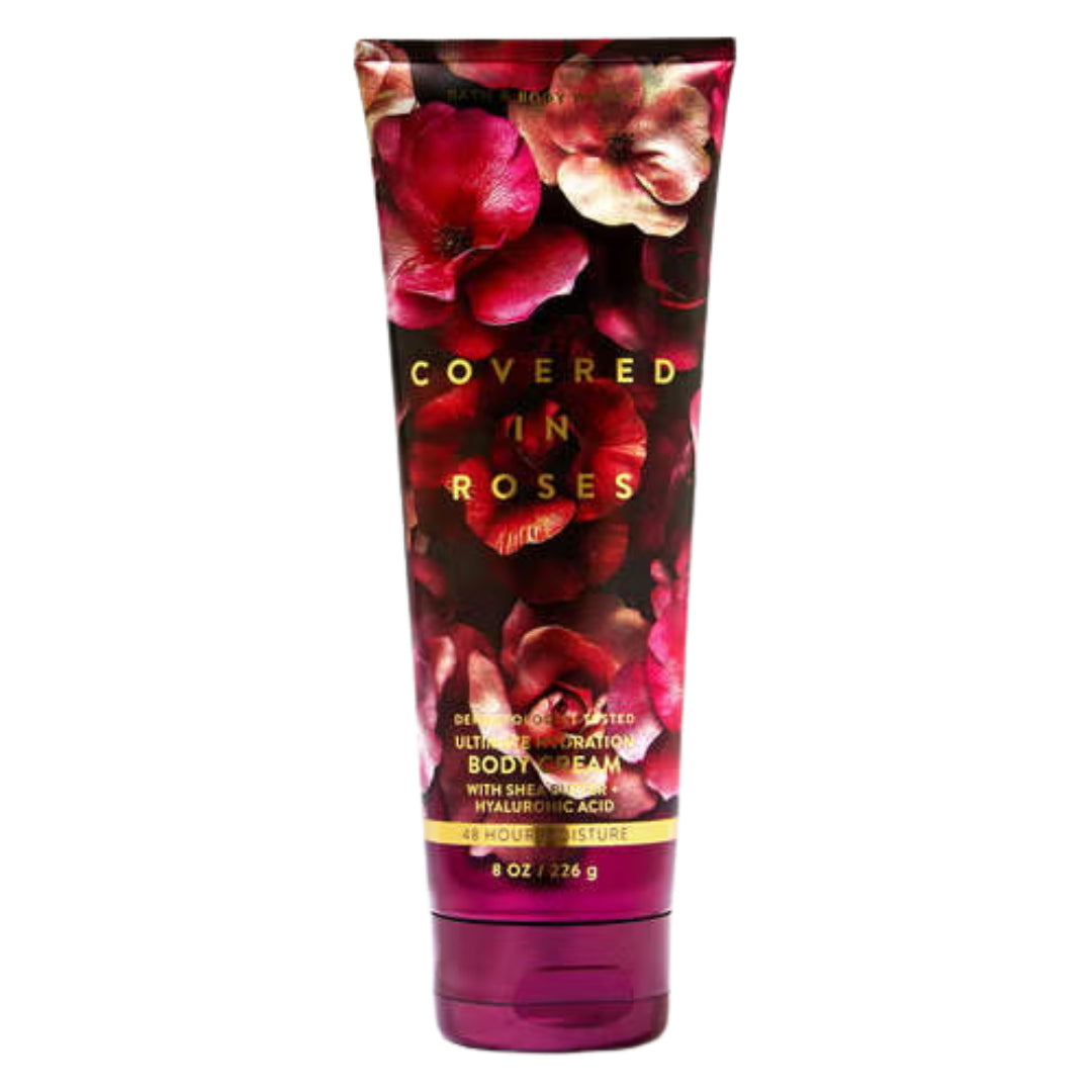Bath & Body Works Covered in Roses Ultimate Hydration Body Cream, 8 oz